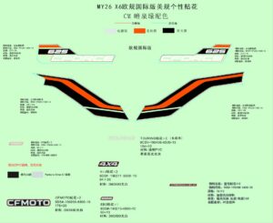 F19-1-E DECAL KITS(HUNTER GREEN)
