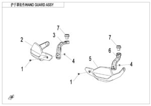 F10-2 HAND GUARD ASSY