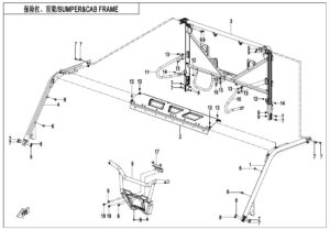 F23-V2 BUMPER @^ CAB FRAME