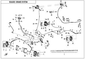 F08-B-V5 BRAKE SYSTEM(EU168)
