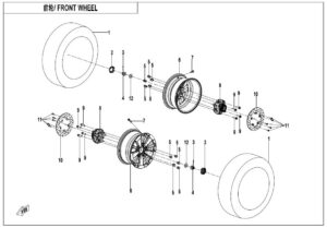 F07 FRONT WHEEL