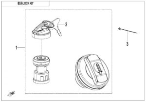 F01-A-V2 LOCK KIT