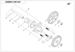 E07-1 OIL PUMP ASSY.