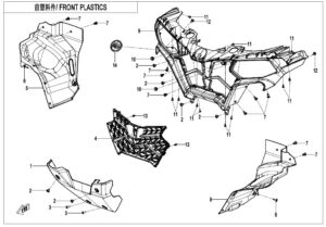 F04-1-V2 FRONT PLASTICS