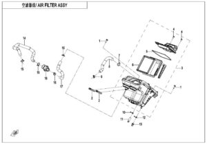 F41-B AIR FILTER(BRAZIL)