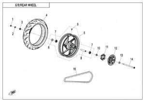 F11 REAR WHEEL