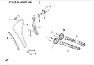 E02-5 CAMSHAFT ASSY
