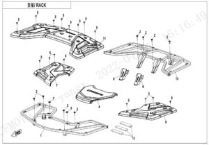 F14-A RACK(PLASTIC)
