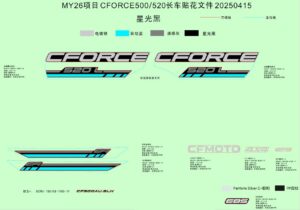 F19-1-E DECAL KITS(NEBULA BLACK)