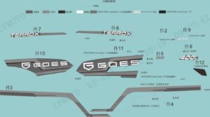 F19-1-D DECAL KITS(GHOST GREY, NO EPS)