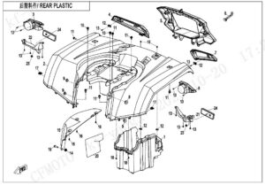 F04-3 REAR PLASTICS