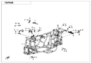 F03-B FRAME(FOR T-BOX)