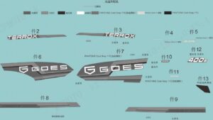 F19-1-C DECAL KITS(GHOST GREY, EPS)