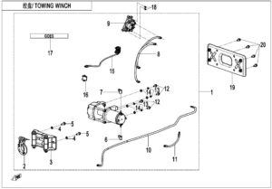 F15-2-A-V2 TOWING WINCH(WIRE ROPE)