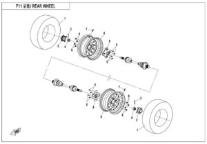 F11 REAR WHEEL