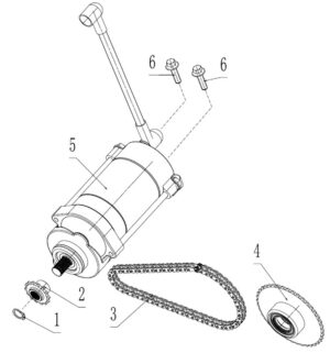 Mechanismus elektrického spouštění