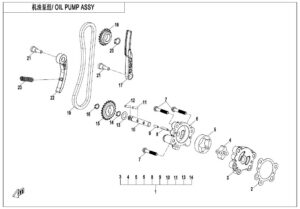 E07-1 OIL PUMP ASSY