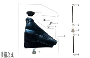 Sestava palivové nádrže