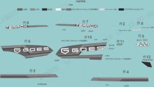F19-1-D DECAL KITS(GHOST GREY, NO EPS)