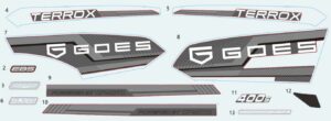 F19-1-E DECAL KITS(CM GREY)