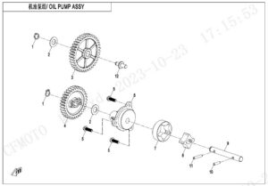 E07-1 OIL PUMP ASSY