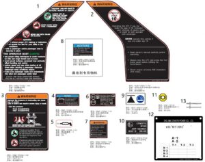 F19-2-A WARNING DECAL
