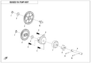 E07-1 OIL PUMP ASSY