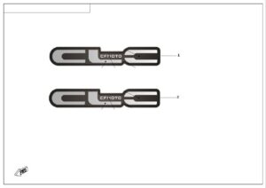 F19-3 L FUEL TANK LABEL