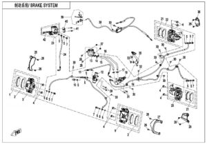 F08-B-V3 BRAKE SYSTEM(LH PARKING)