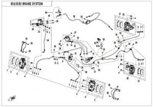 F08-B-V3 BRAKE SYSTEM(LH PARKING)
