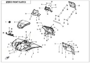 F04-2 FRONT PLASTICS