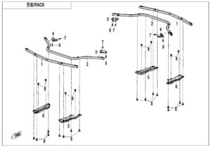 F14-B-1 RACK(OVERLAND)