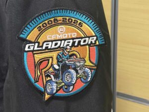 Nášivka "20 LET GLADIATOR"