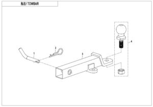 F40 TOWBAR