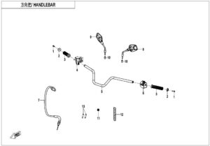 F10-1 HANDLEBAR