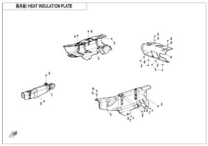 F02-2 HEAT INSULATION PLATE