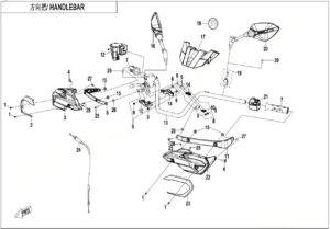 F10-1-V3 HANDLEBAR