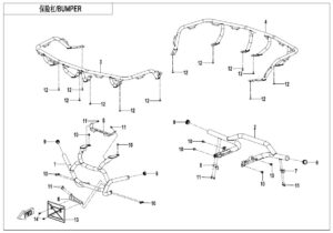 F80-2 BUMPER(OVERLAND,167)