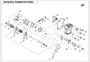 E06-3-V2 TRANSMISSION SYSTEM(3)