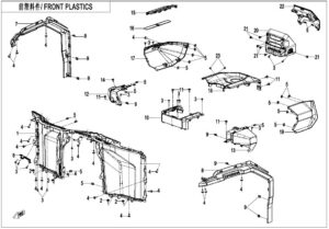 F04-2 FRONT PLASTICS
