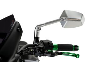 Zpětné zrcátko PUIG GTI 016DD eloxovaný hliník levý pro APRILIA SRV 850 2012-2019