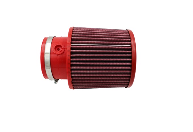 Dvojitý kuželový vzduchový filtr BMC FBTW90-130WH Kovový vrch - Obrázek 2