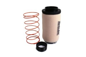 Vzduchový filtr TwinAir 156091P (nehořlavý) s pružinou a vložkou (s gumou - 63mm)