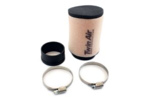 Vzduchový filtr TwinAir 158272P (nehořlavý) s vložkou (s gumou 57mm)