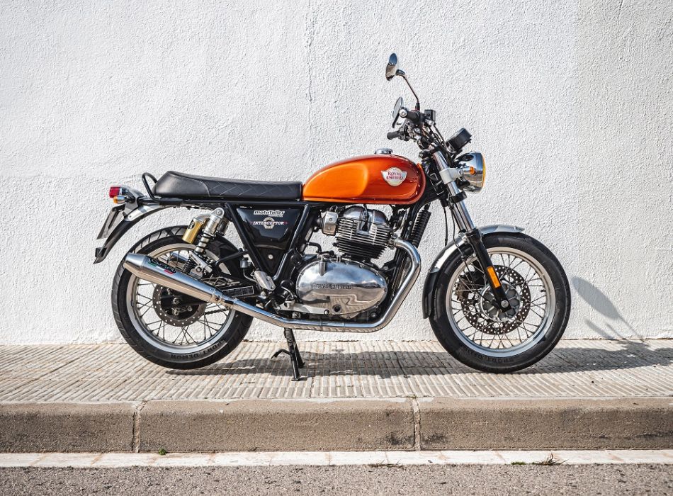 Dvojitá koncovka výfuku GPR ULTRACONE E4.ROY.7.CAT.ULTRA Broušená nerezová ocel pro ROYAL ENFIELD Continental GT 650 2019-2020 - Obrázek 5