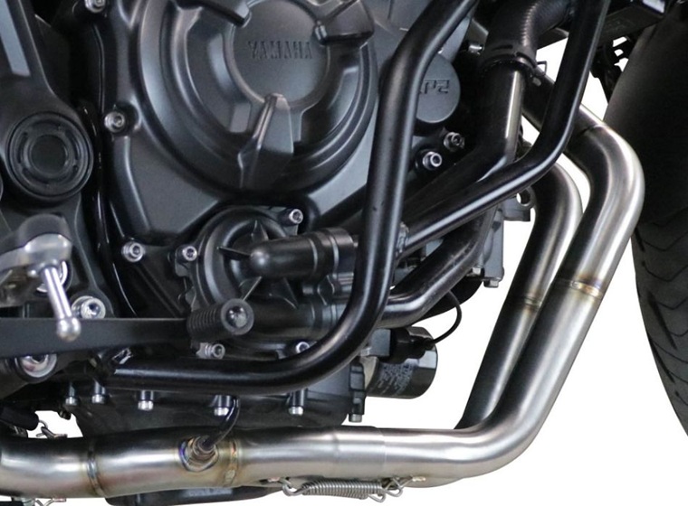 Výfuk kompletní GPR NEW GRAND PRIX EVO TITANIUM E5.Y.225.CAT.GPAN.TO Broušený titan pro YAMAHA MT-07 700 2021-2024 - Obrázek 8