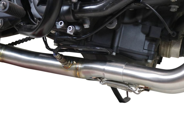 Výfuk kompletní GPR NEW GRAND PRIX EVO TITANIUM E5.Y.225.CAT.GPAN.TO Broušený titan pro YAMAHA MT-07 700 2021-2024 - Obrázek 11