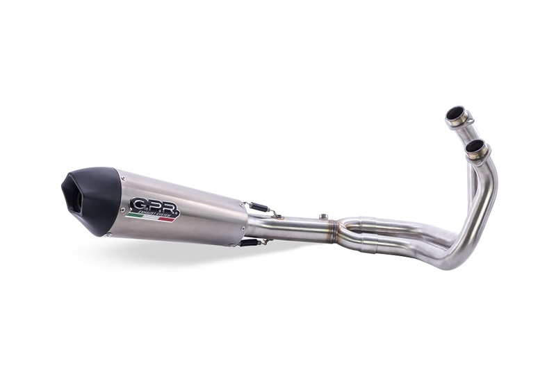 Výfuk kompletní GPR NEW GRAND PRIX EVO TITANIUM E5.Y.227.CAT.GPAN.TO Broušený titan pro YAMAHA MT-07 Tracer / Tracer 700 2020-2021 - Obrázek 10