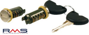 Cylindrický zámek - sada RMS 121790020 pro PIAGGIO/VESPA Liberty 50 2T 1997-2016, PIAGGIO/VESPA LX 50 2005-2013