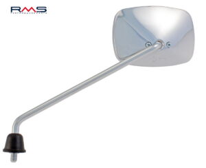 Zpětné zrcátko RMS 122760450 levý chrom pro PIAGGIO/VESPA Beverly 125 2004-2008, PIAGGIO/VESPA Beverly 250 2004-2008